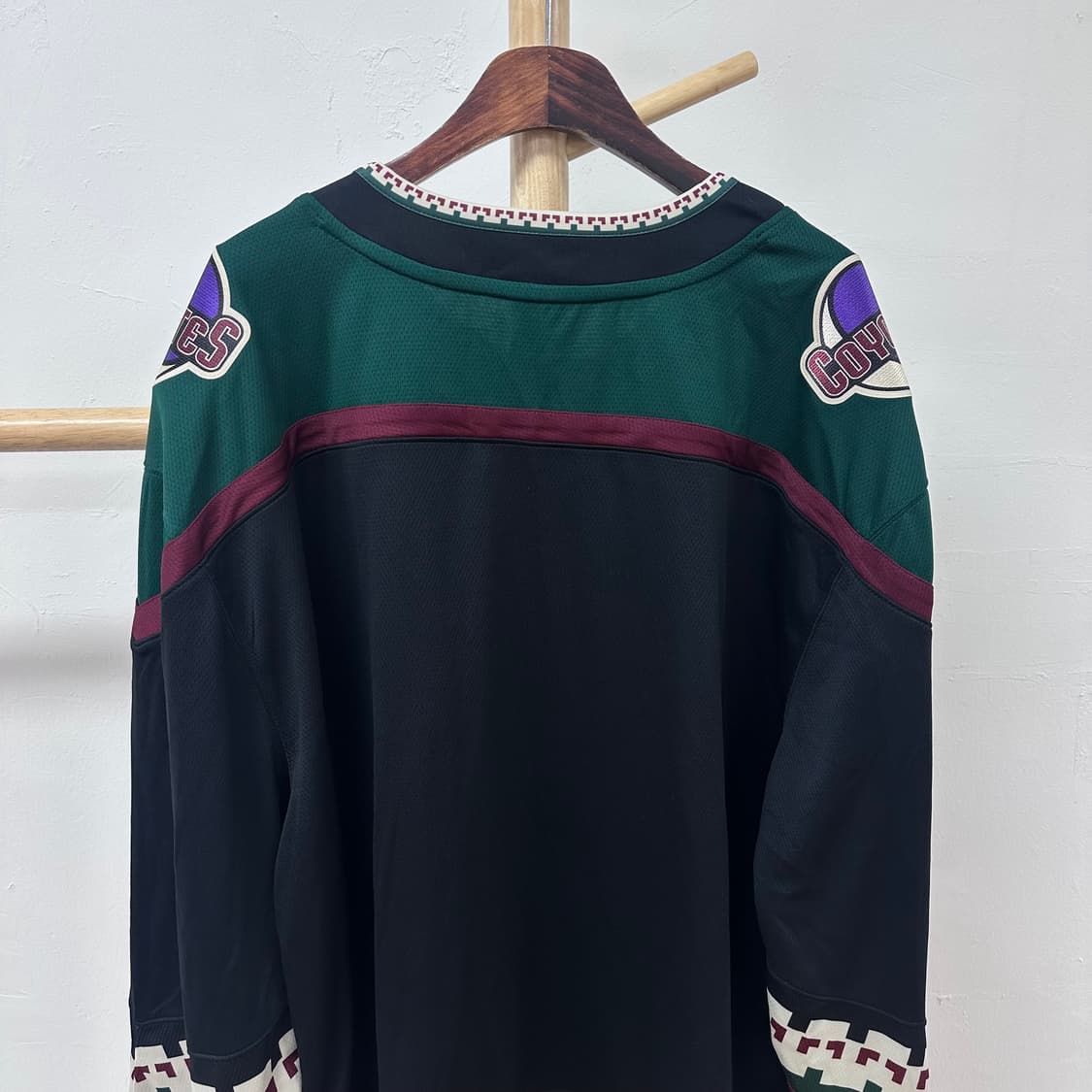 (새상품) 파나틱스 NHL 코요테스 아이스하키 져지 긴팔 3XL 상품이미지5