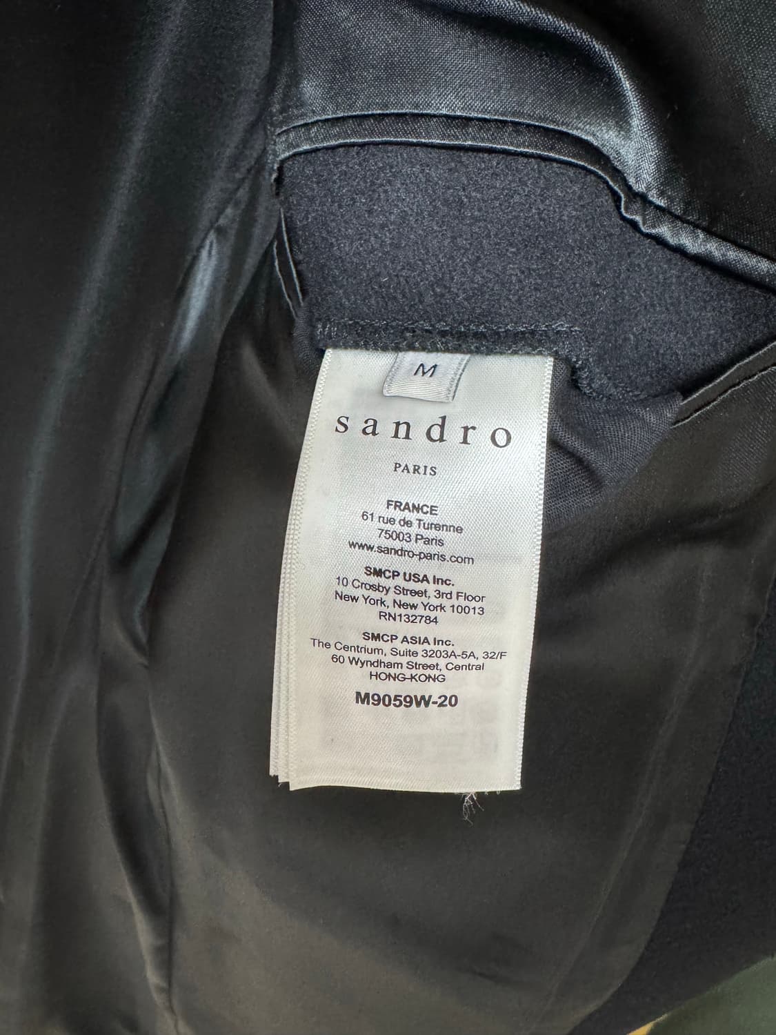 산드로 싱글 코트 상품이미지4