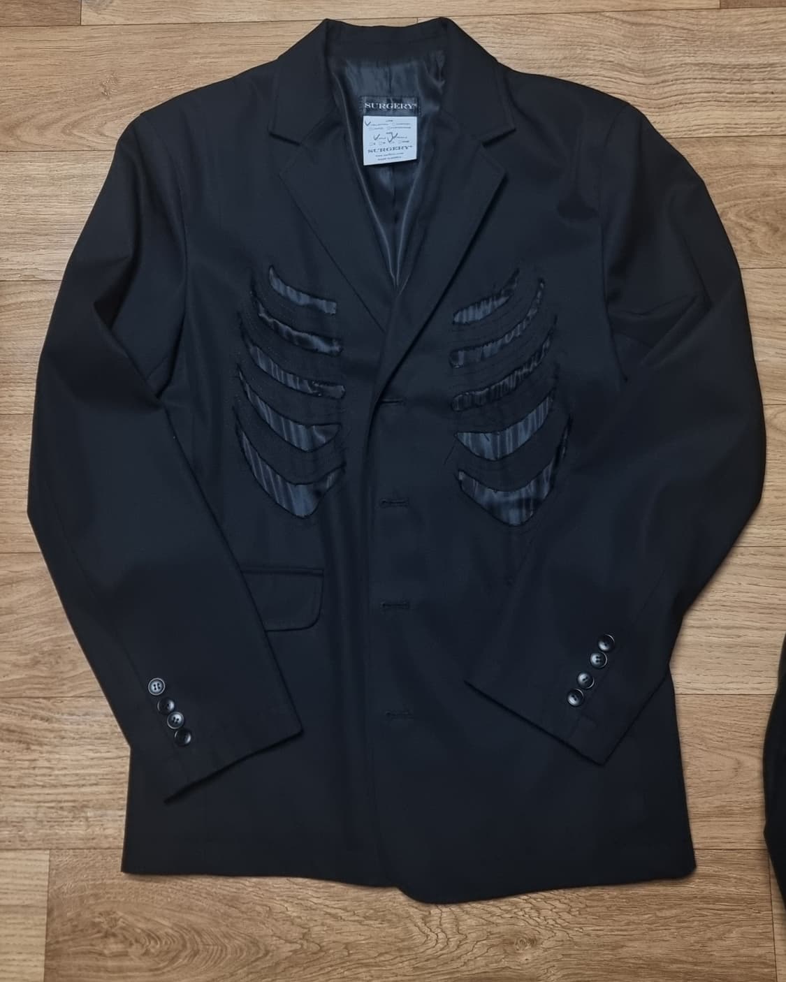 [L] 써저리 surgery bone cutting blazer 상품이미지2