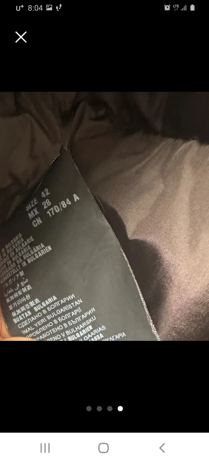 (정품)프라다 여성 롱패딩 브라운 42실용(66~66반) 상품이미지4