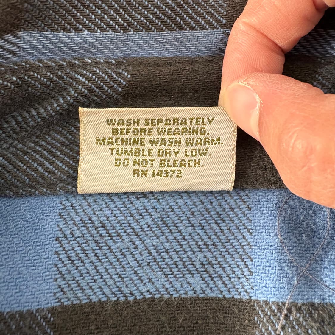 90s USA FIVE BROTHER 플란넬 셔츠 상품이미지9