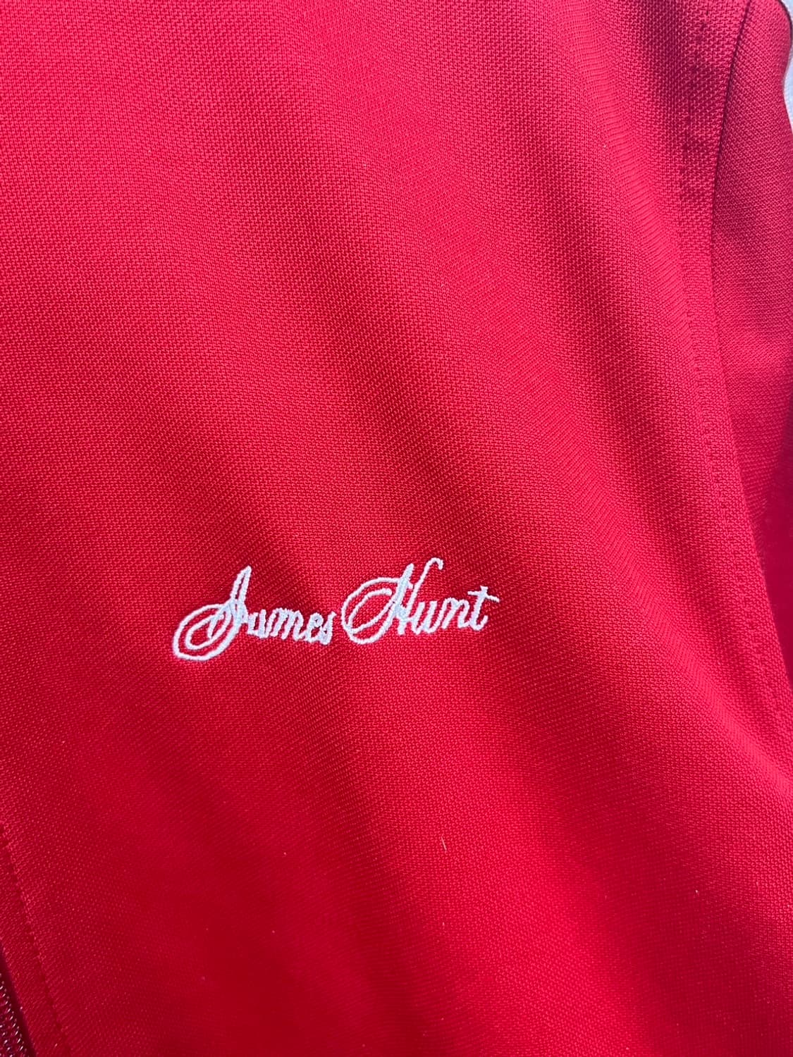 아디다스 제임스 헌트 하트 로고 희귀 레드 져지 상품이미지4