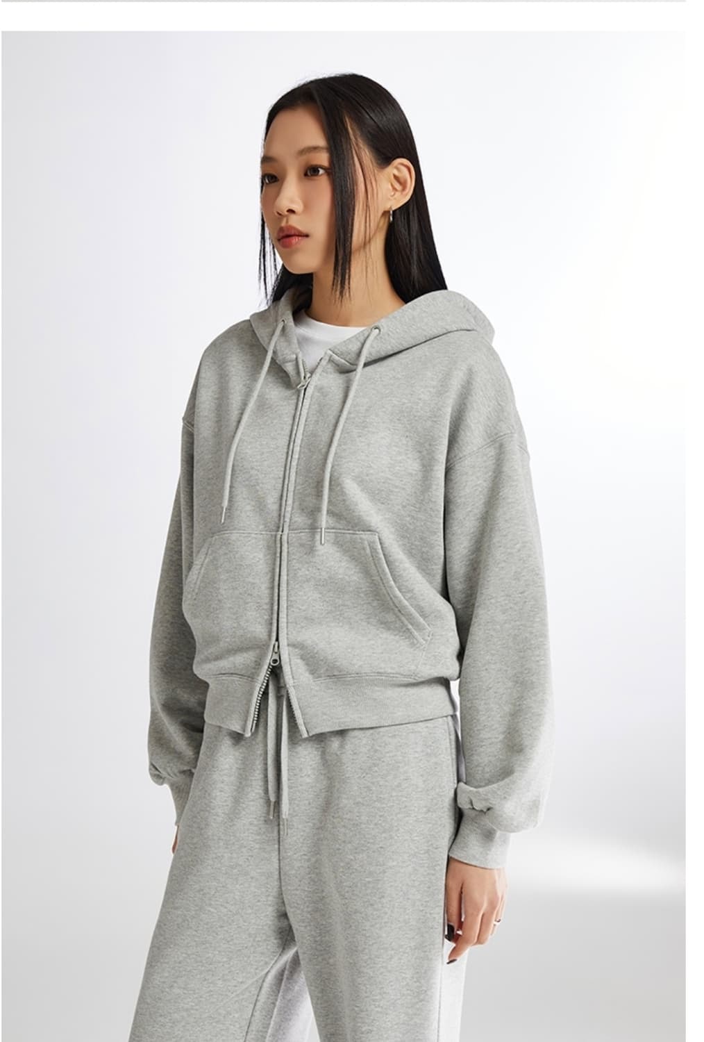 (새상품)스파오 투웨이 후드집업 L사이즈 상품이미지3