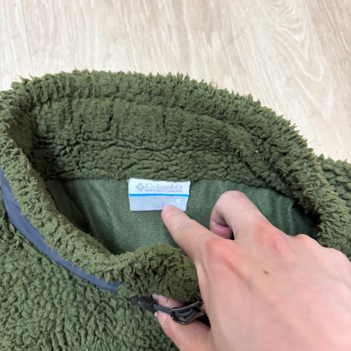 컬럼비아 남성 포켓 후리스 자켓 XL/105  상품이미지5