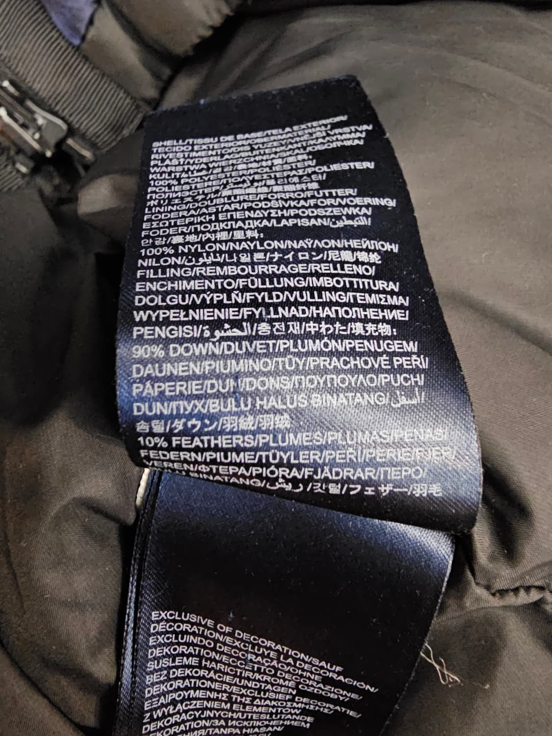 타미힐피거 다운 경량패딩 상품이미지5