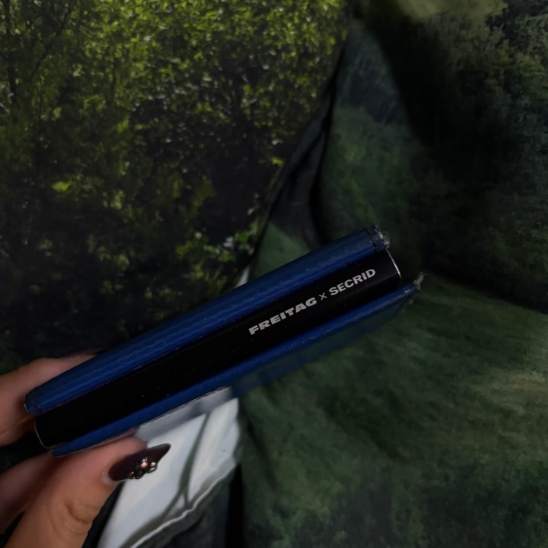 프라이탁 시크리드 SECRID 톤다운 올블루 빈티지에이징 개체 상품이미지2