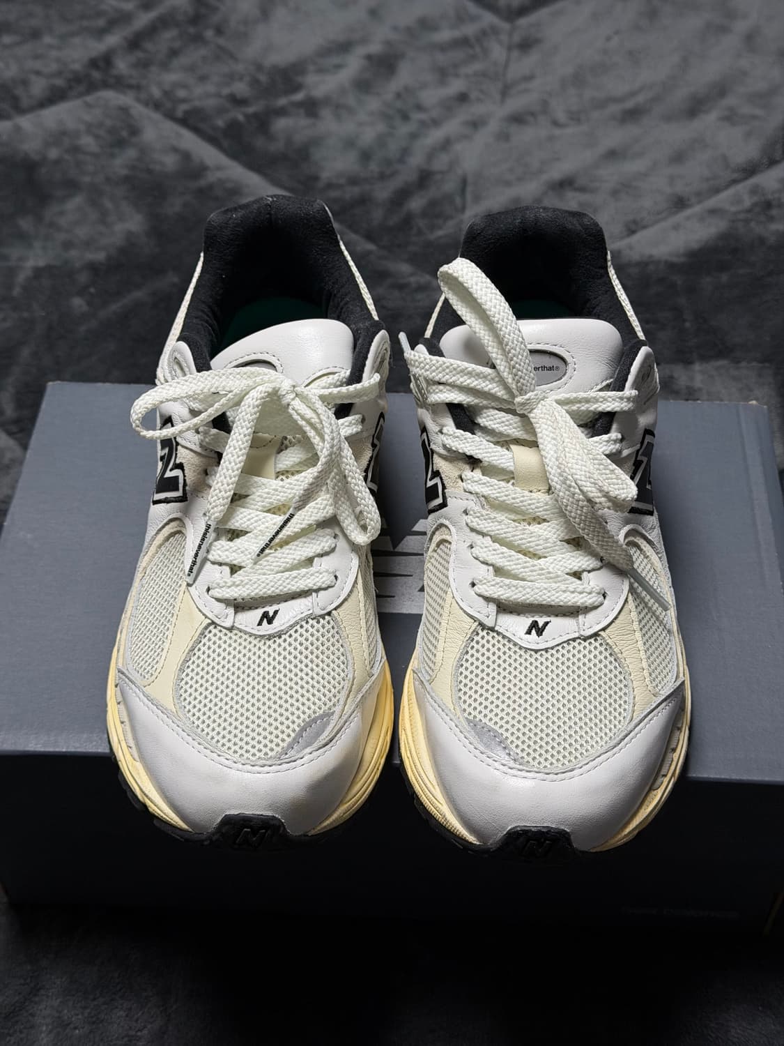 [265] 뉴발란스 X 디스이즈네버댓 2002R 화이트 상품이미지6