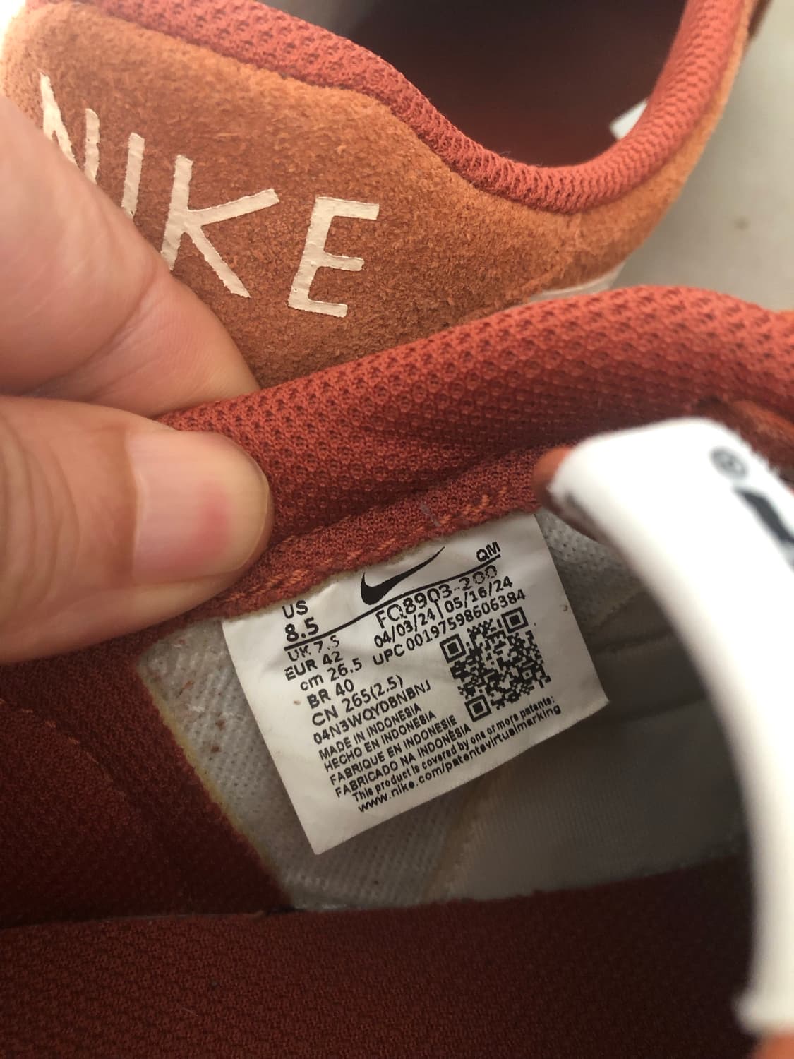 킬샷2 브라운  스웨이드 265 상품이미지7