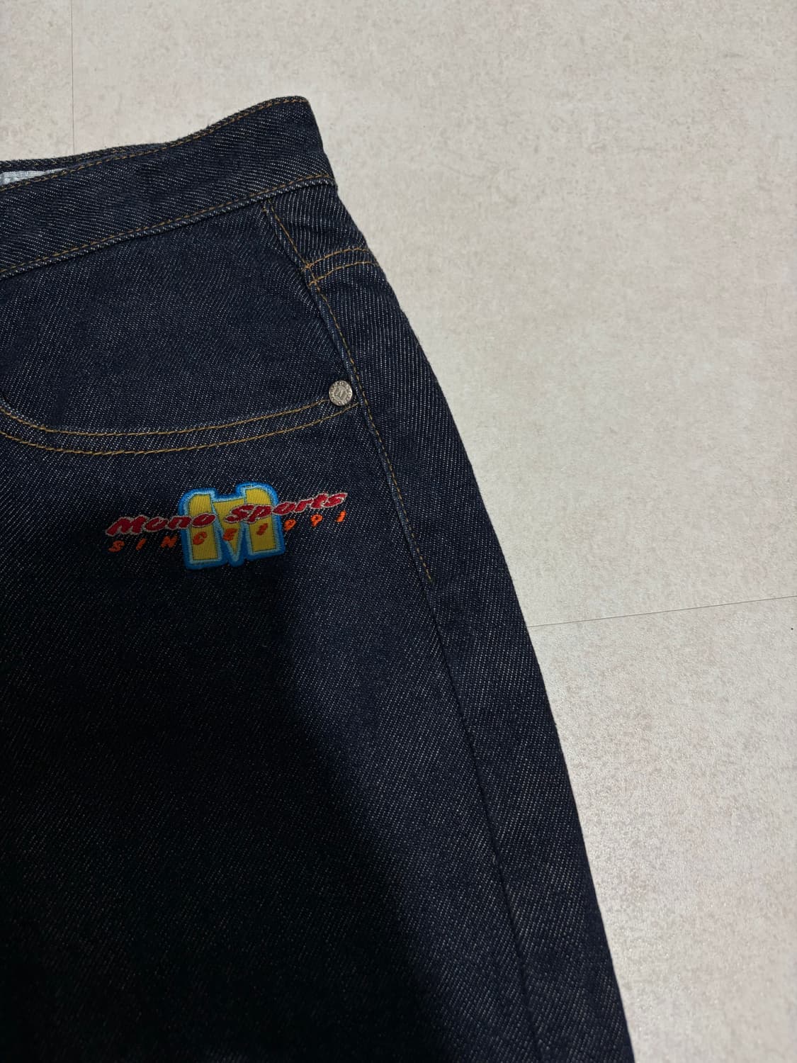 모노스포츠 90s 오버핏 데님 33 상품이미지2