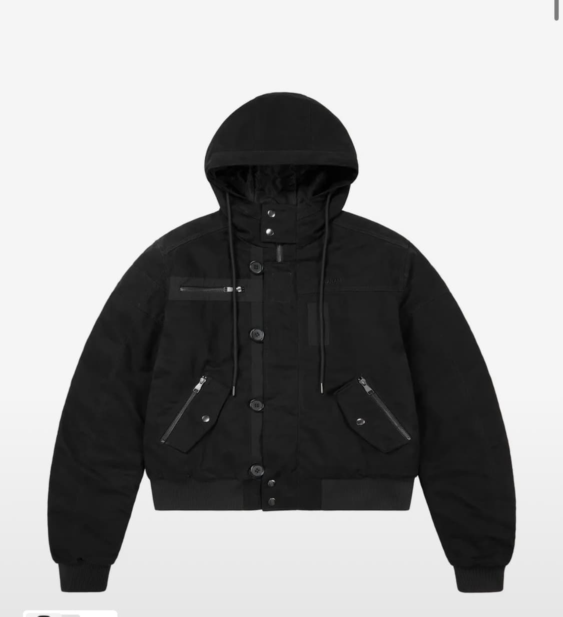 (2) 아캄 Button Placket Cotton Ma-1 Jacket 상품이미지1