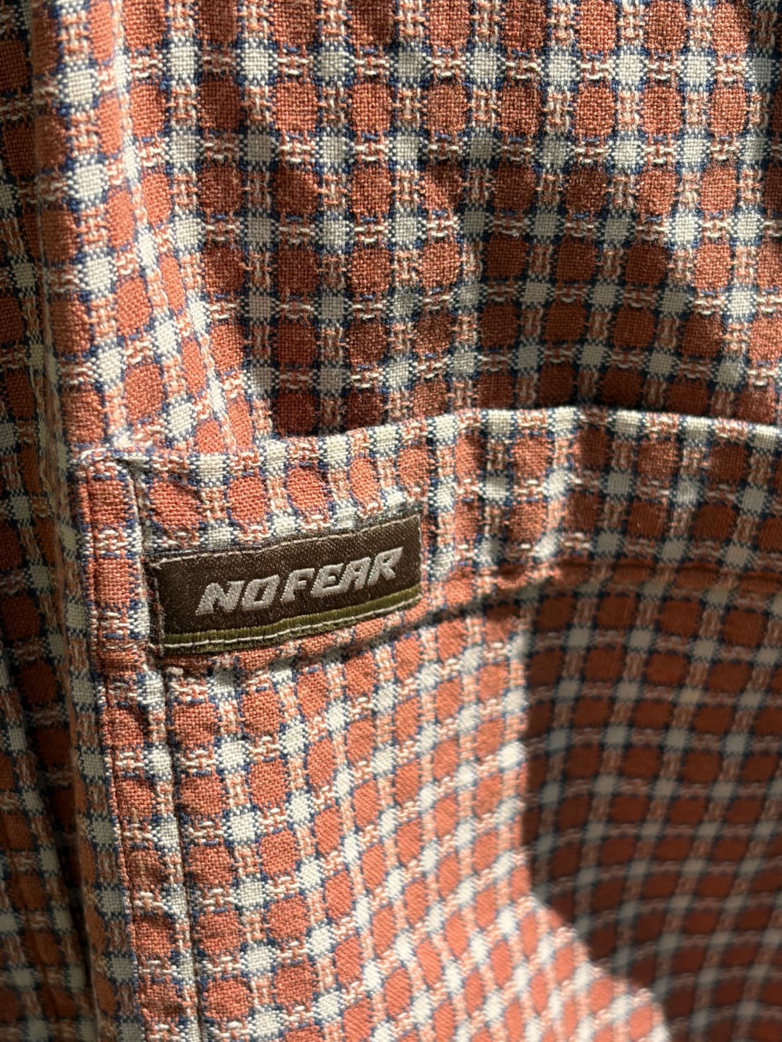 90s no fear plaid shirt 상품이미지1