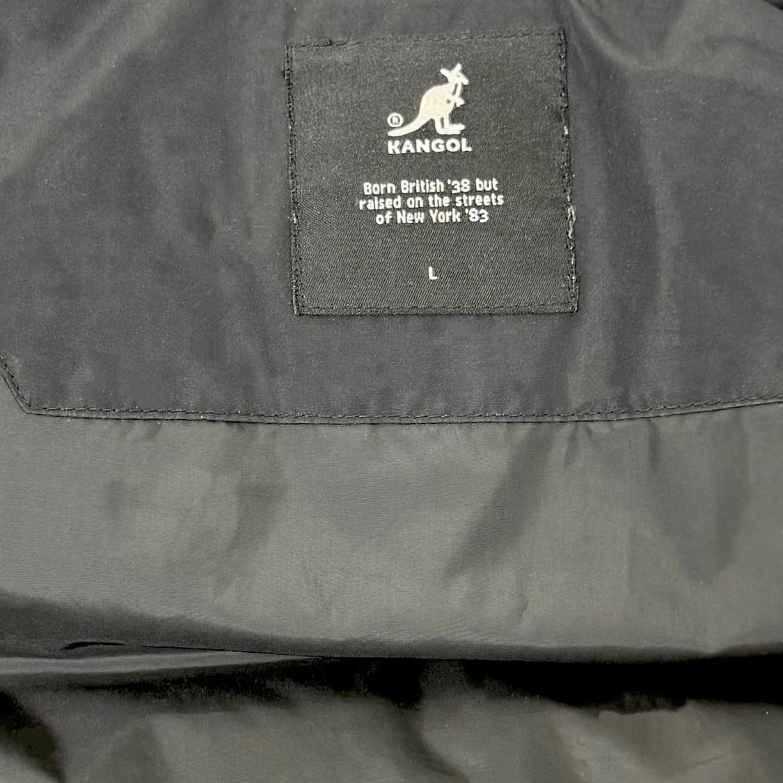 가격제안환영 급처 쿨거시네고)정품) 캉골 푸퍼 숏패딩 블랙 L 패딩 상품이미지4