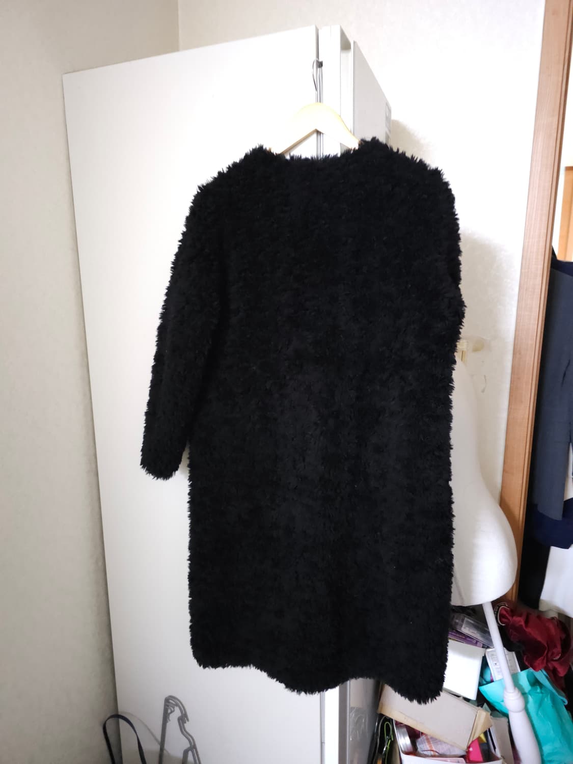 셀렙샵 양모 컬리 롱코트 상품이미지7