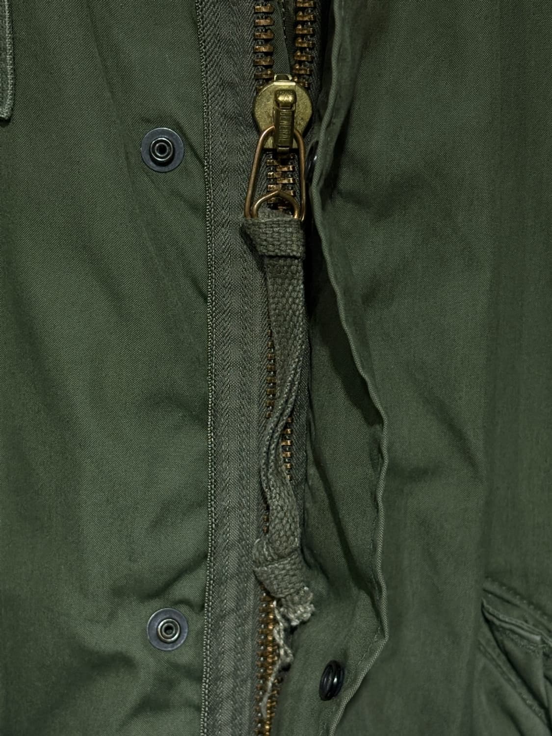 M-65 피쉬테일 개파카 스몰 상품이미지5