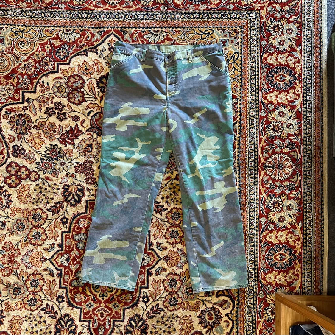 90s Cabela's USA Thinsulate Camo Pants 상품이미지1