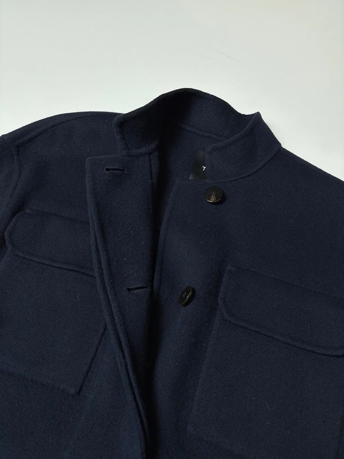 띠어리 22FW 캐시미어 블렌드 벨티드 자켓 PN8114 상품이미지5