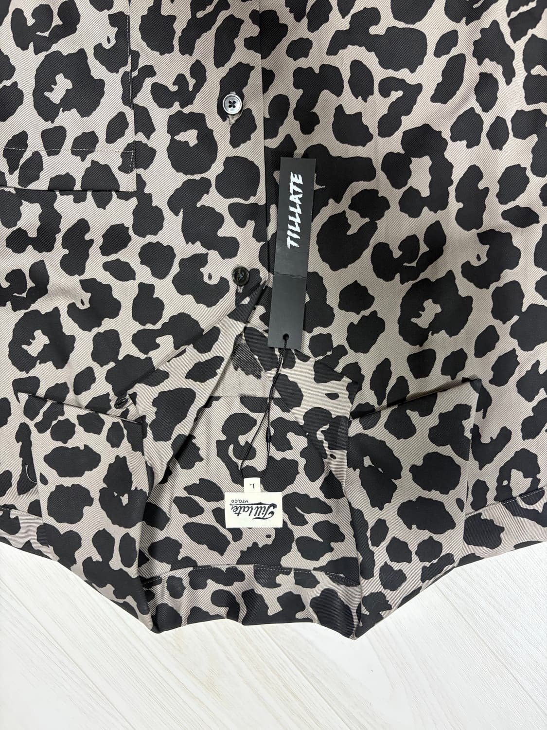 틸레이트 레오파드 셔츠 상품이미지2