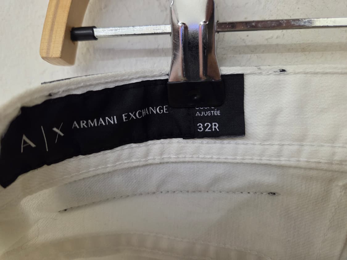 아르마니 익스체인지 화이트 데님 32R 상품이미지6