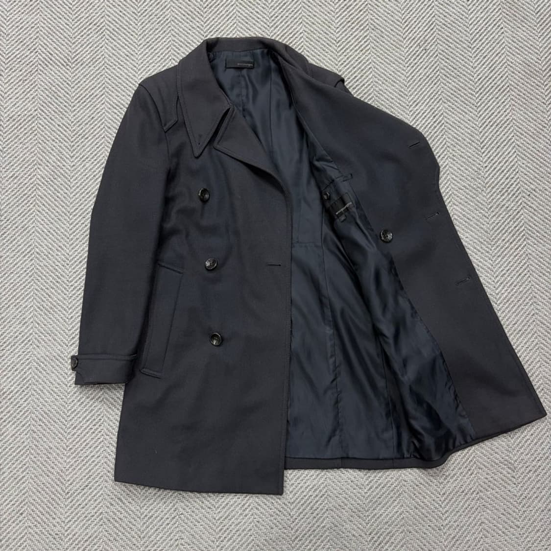 우영미 울 캐시미어 더블코트 v1975 상품이미지5