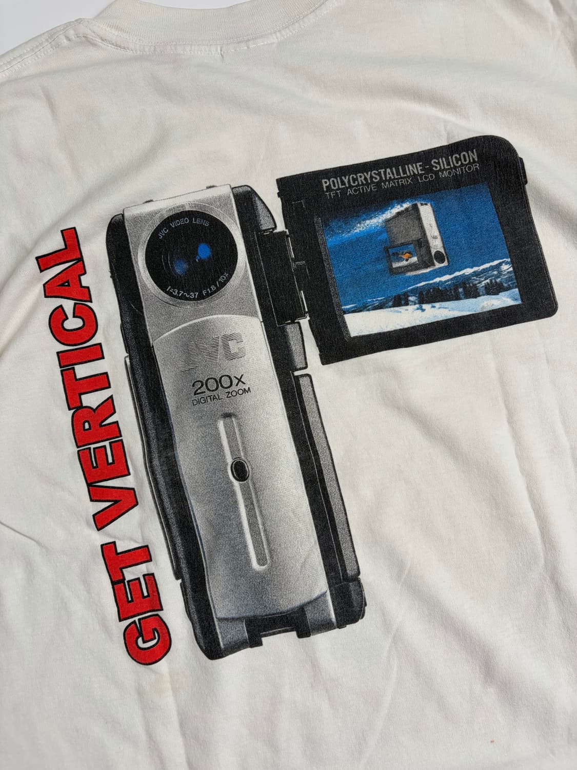 90s JVC Tee (white) 상품이미지6