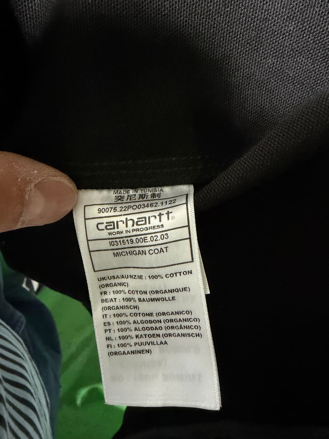 칼하트 MICHIGAN COAT (I031519 00E02) 상품이미지5