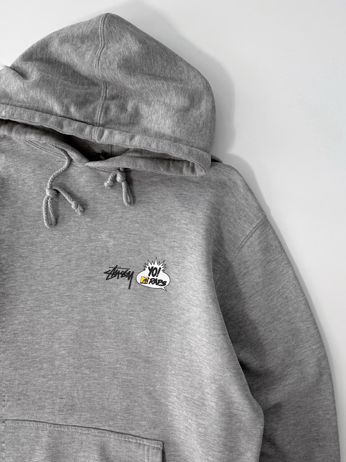 스투시 x YO! Raps 루즈핏 Eric B. & Rakim 스웻 후드 상품이미지5