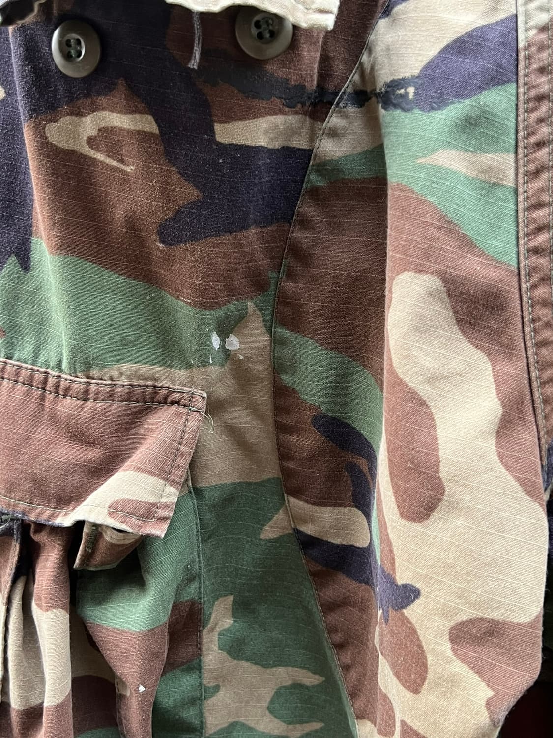 [34]카모 미군 오리지널 우드랜드 BDU 카고팬츠 립스탑 상품이미지8