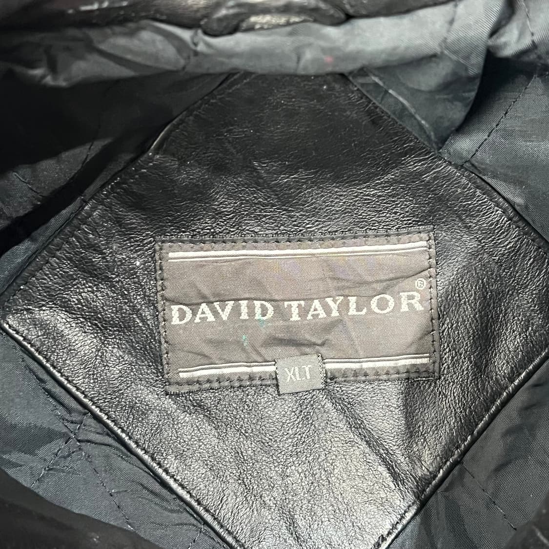 데이비드테일러 레더자켓 s09078 상품이미지6