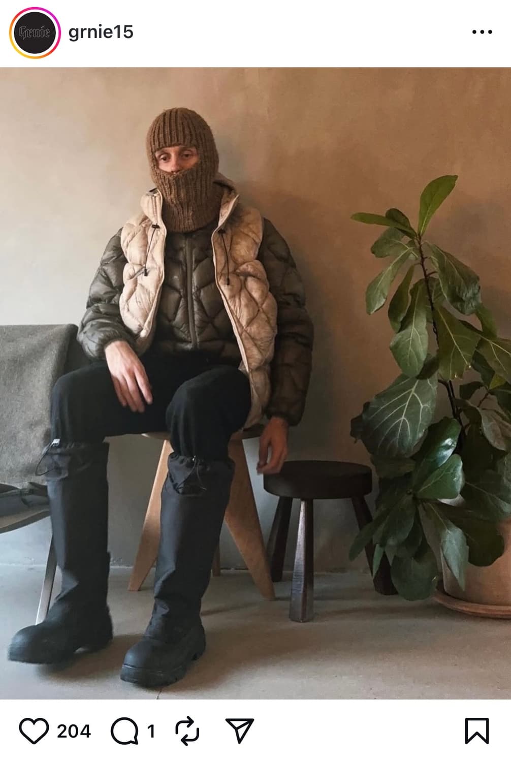 [42] ROA 로아 하이킹 러버 부츠 블랙 상품이미지4