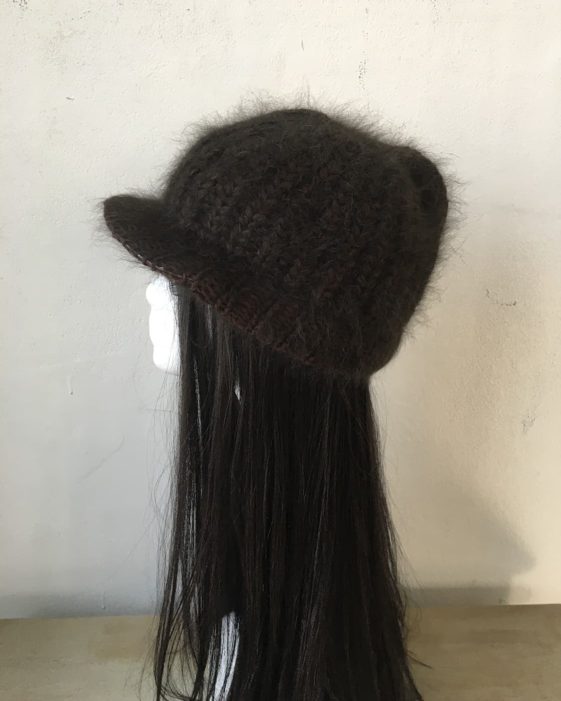 fluffy knit hat 상품이미지1