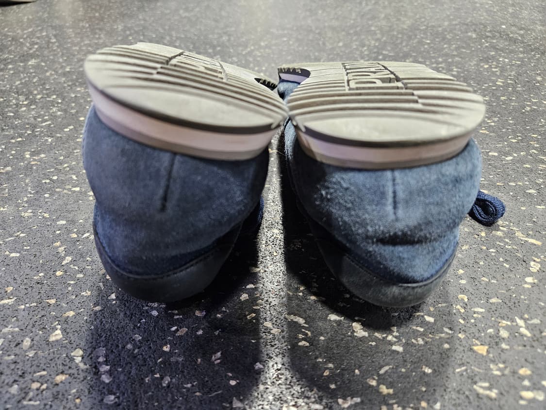 프라다 PRADA 네이비 스웨이드 스니커즈 6.5사이즈 (약 260mm) 상품이미지5