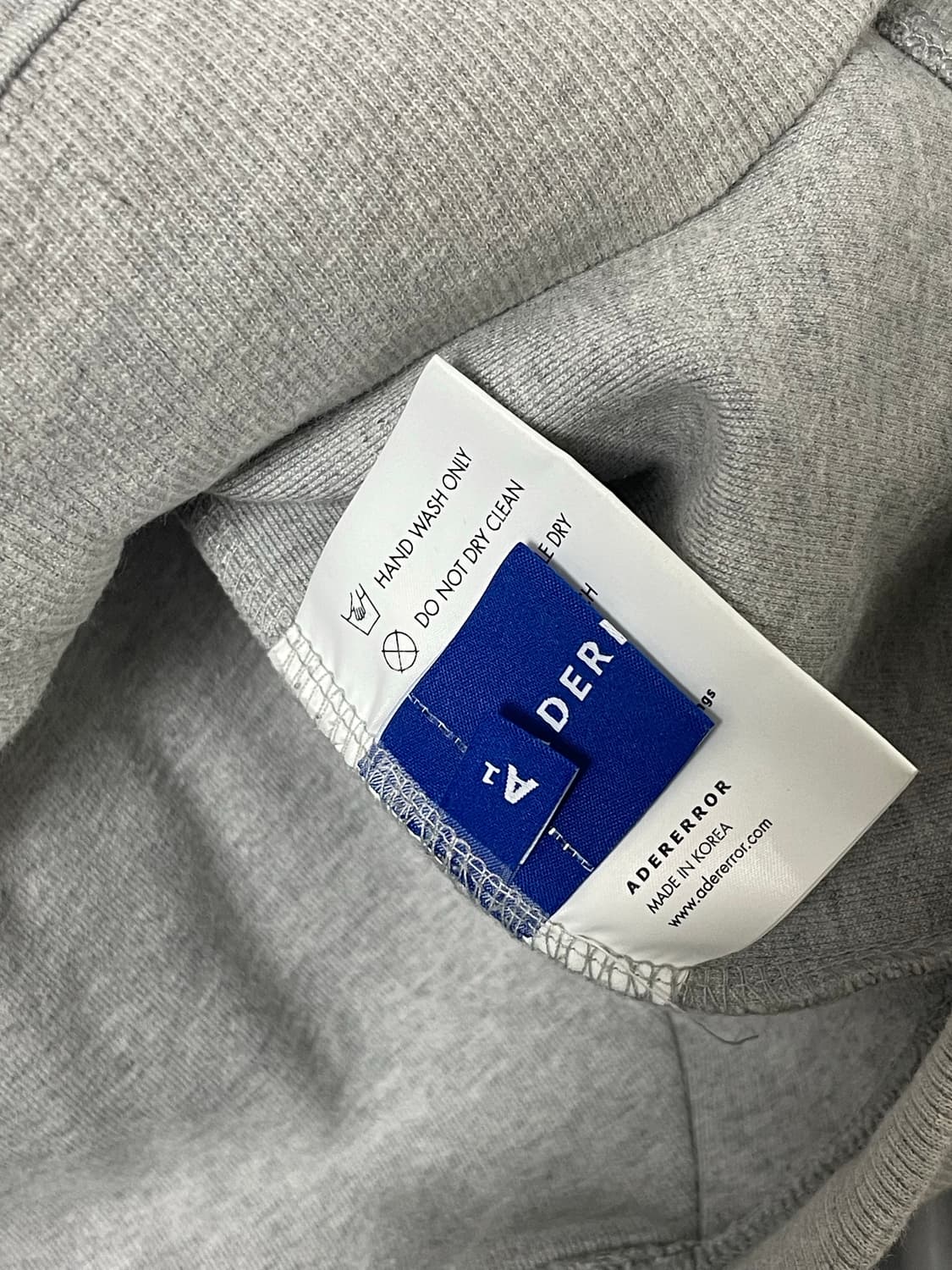 아더에러 베리프 로고 스웨트셔츠 그레이 상품이미지8