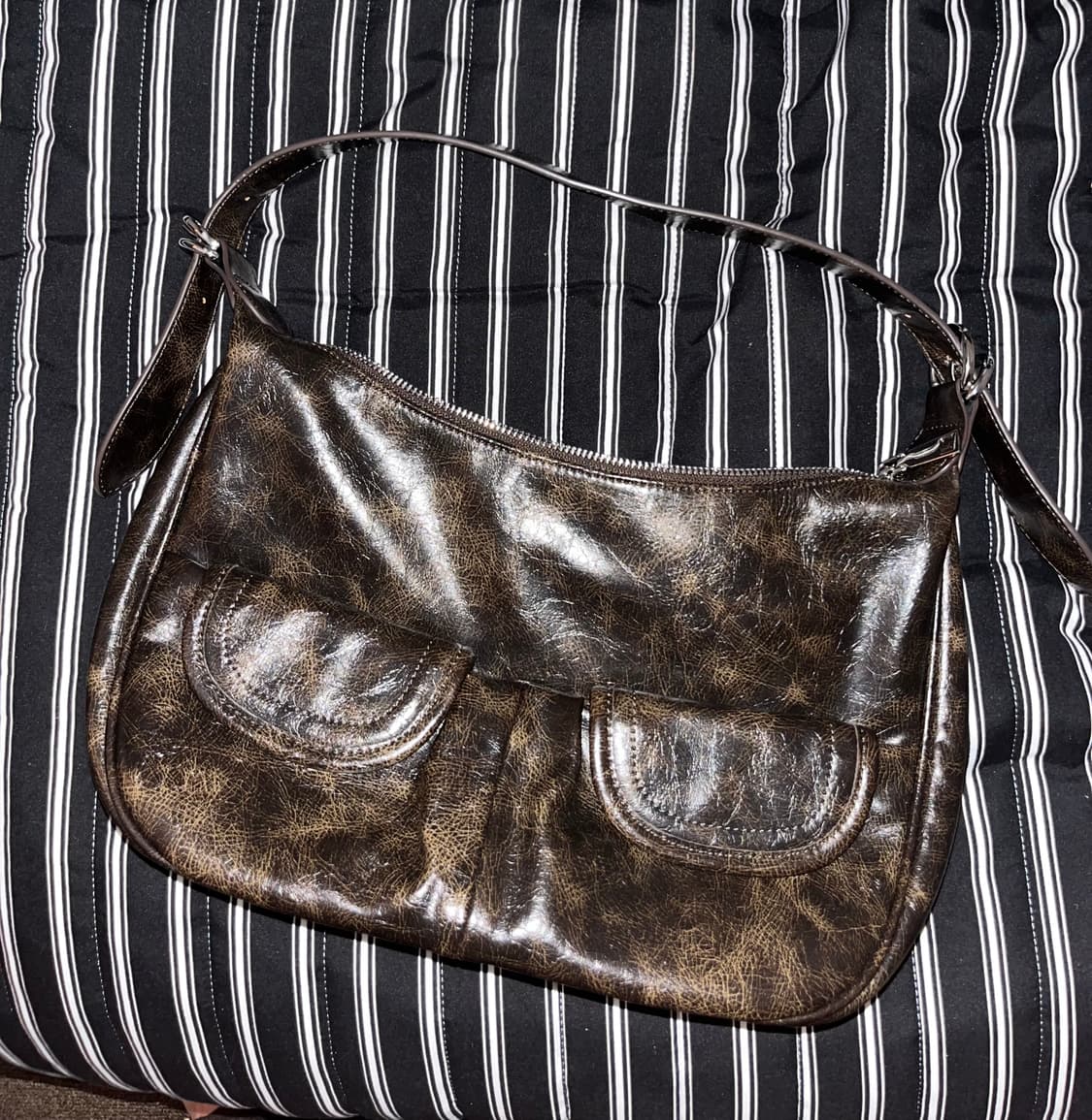 Cider 숄더백 브라운 상품이미지1