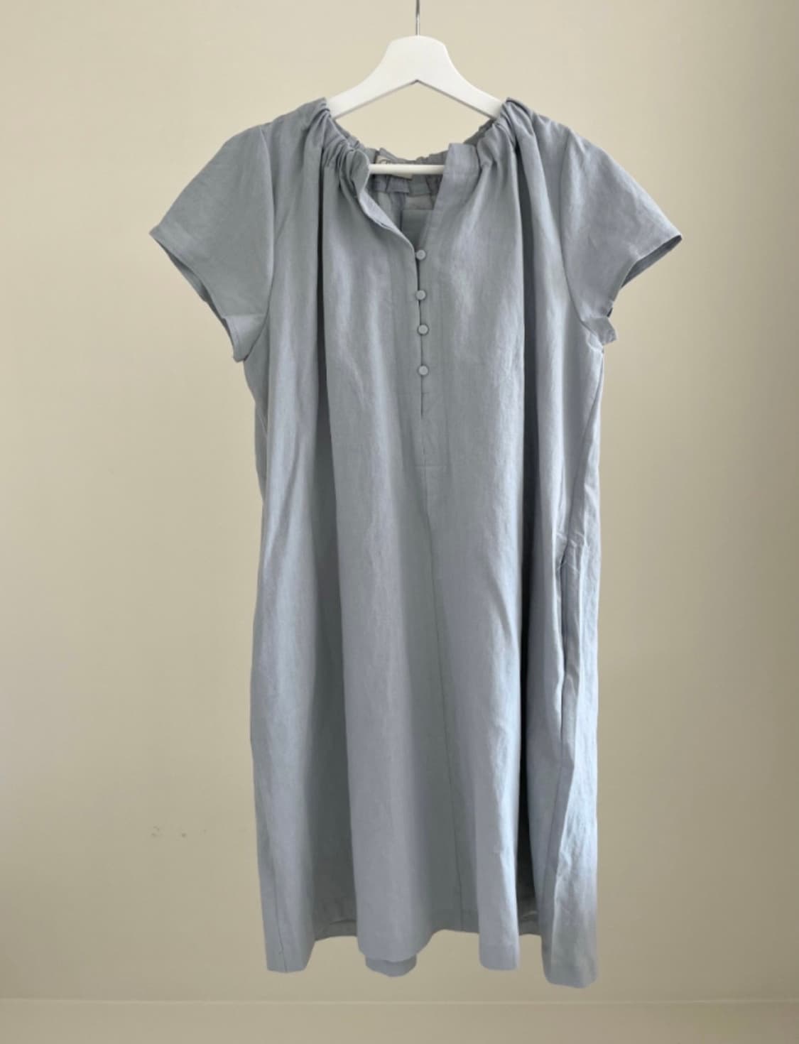 울림 린넨 셔츠 원피스 상품이미지7