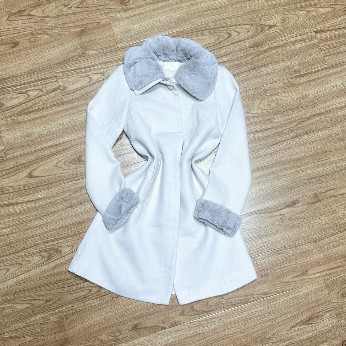 빈티지 이시하라사토미 퍼 코트 달천깔 히메갸루 로걀 라떼 공겜여주 모리걸 상품이미지2