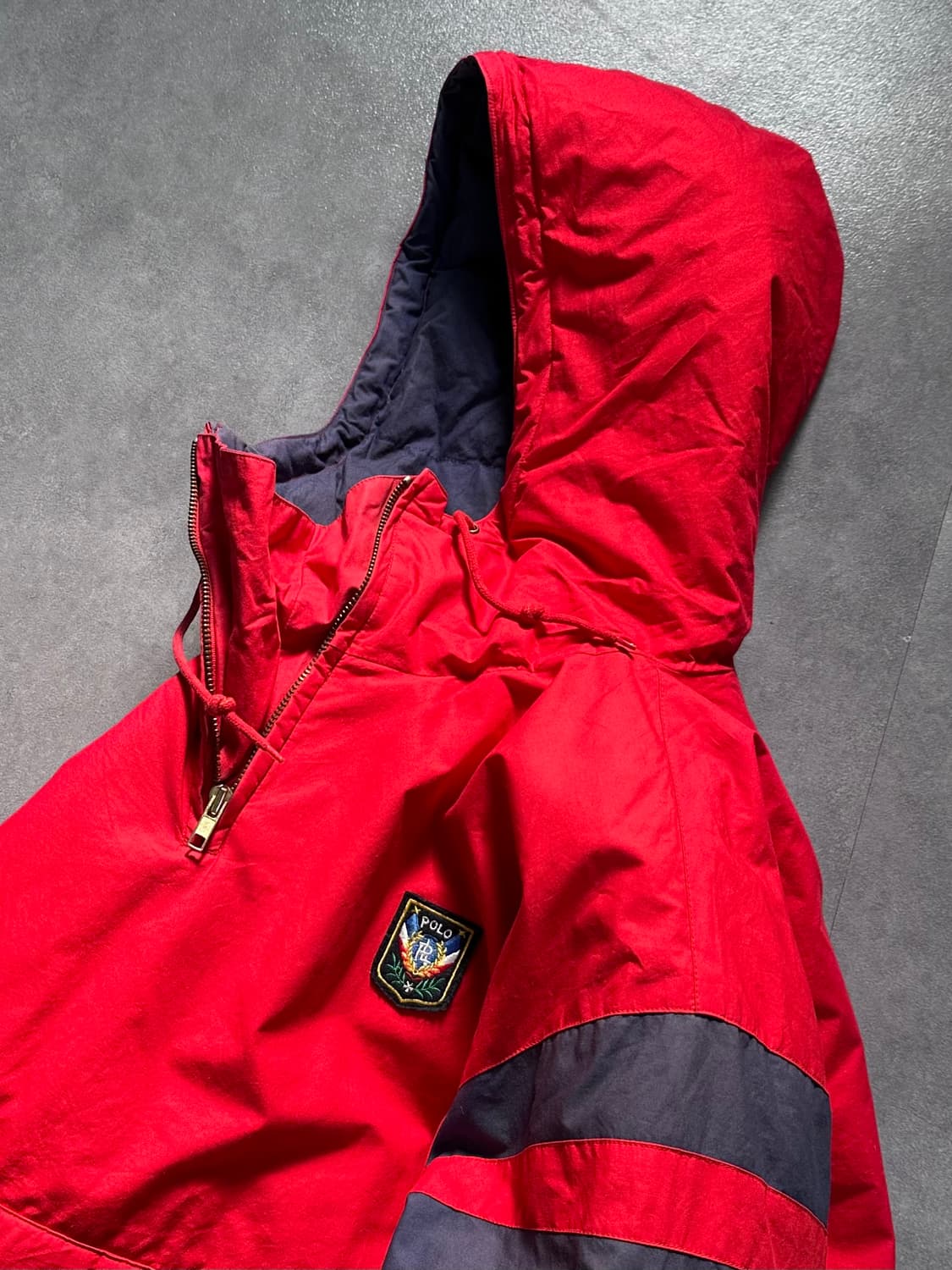 80s 폴로 랄프로렌 유니 크레스트 다운 아노락 (va.63) 상품이미지2