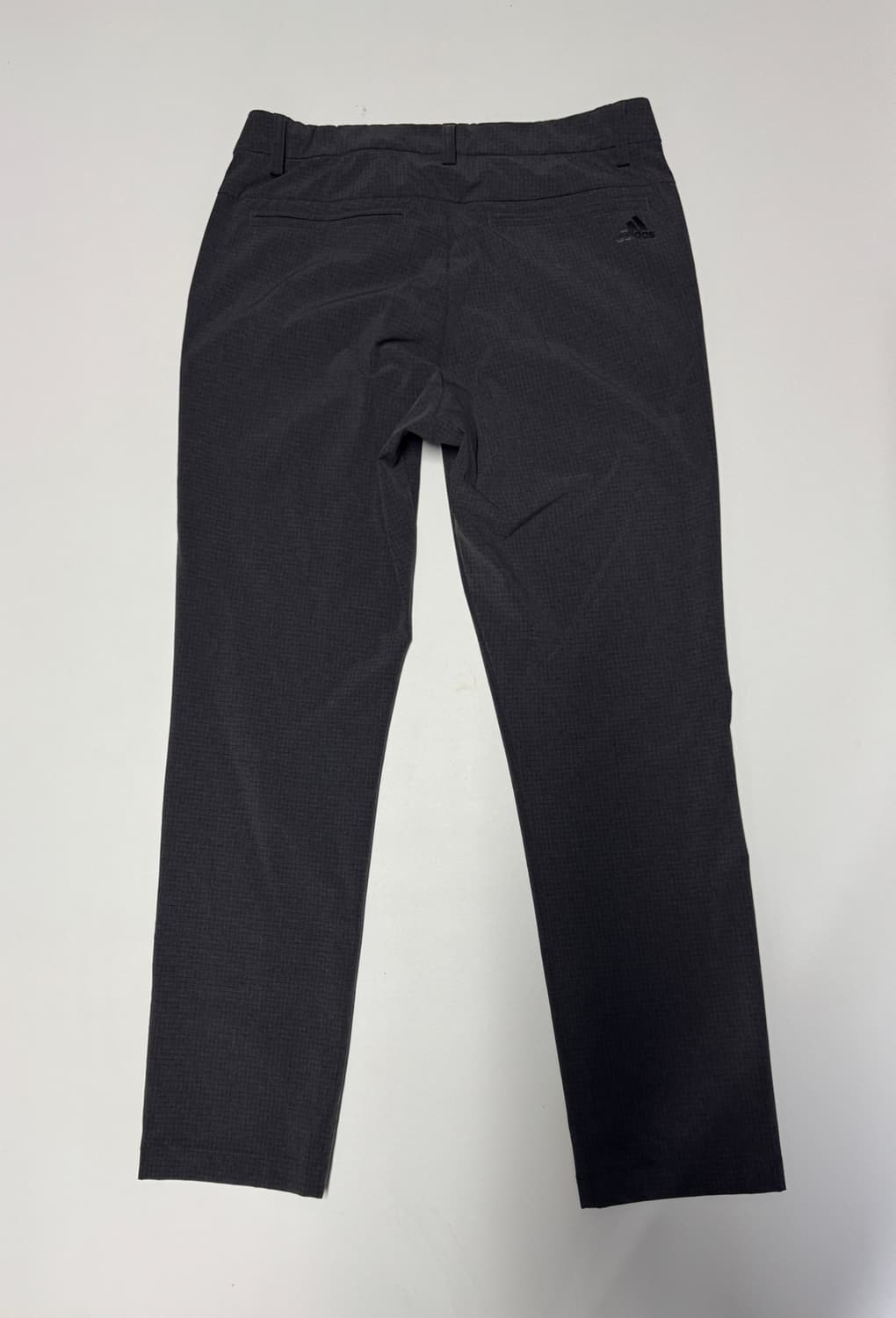 아디다스 골프 기능성 체크 바지 그레이 31.5인치 상품이미지2
