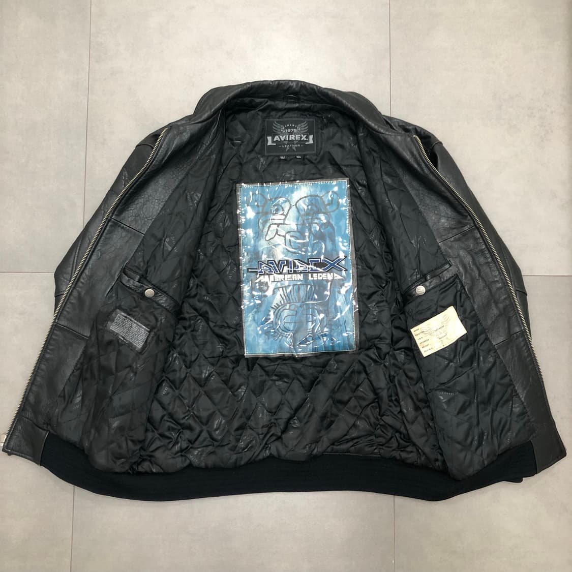 아비렉스 아메리칸레전드 레더 가죽 자켓 XXL 상품이미지3