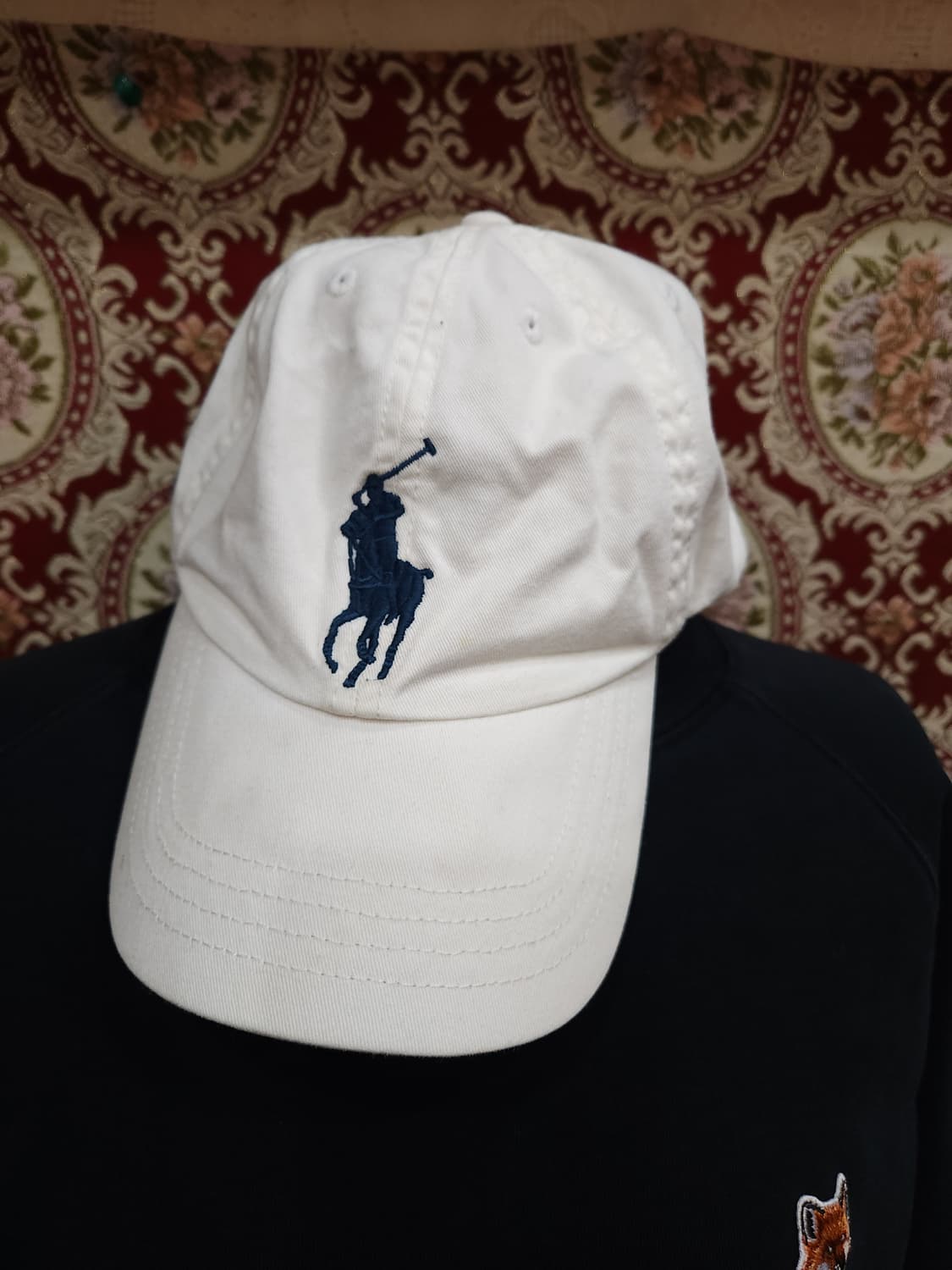 폴로 랄프로렌 화이트 빅포니 볼캡

 상품이미지1