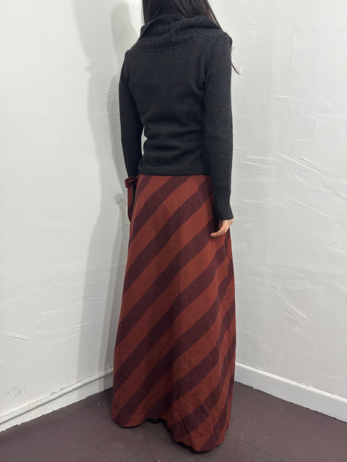 wrap maxi skirt 상품이미지6