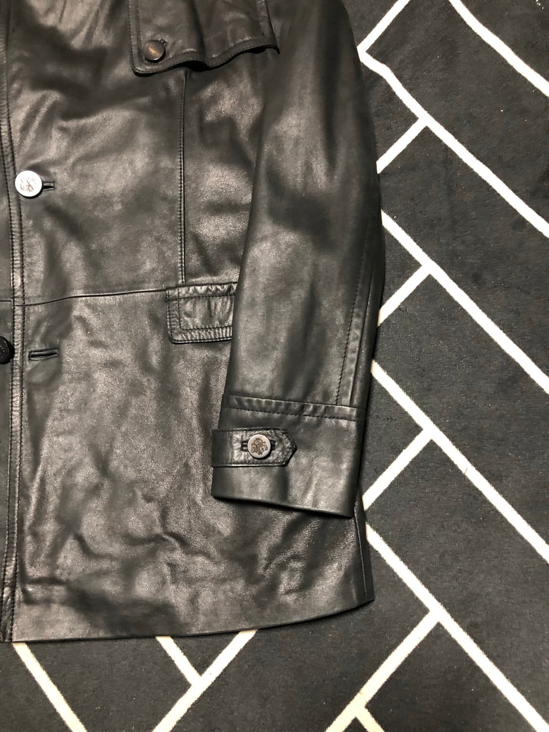 (초특가)우영미 솔리드옴므 리얼가죽시어링무스탕/몽클레어 타임 시스템톰포드 상품이미지6