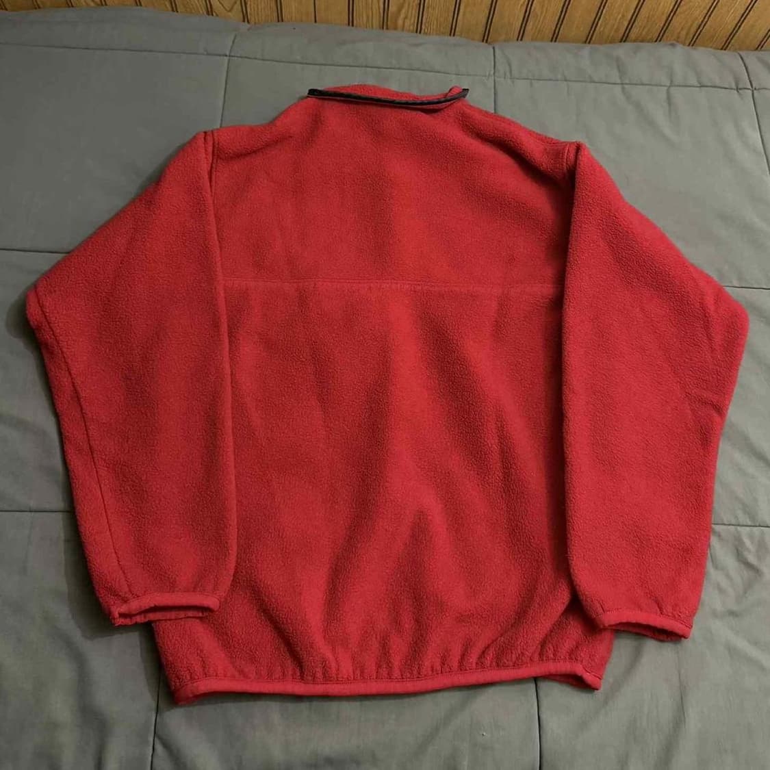 12FW 파타고니아 클래식 신칠라 스냅-티 플리스 풀오버 레드/블랙 상품이미지4