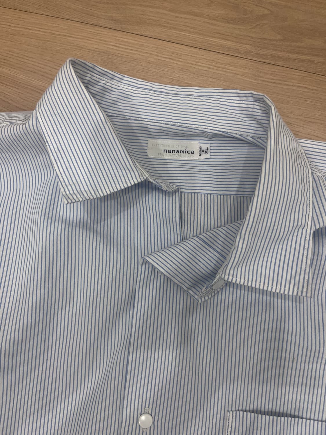 Nanamica Stripe Wind Shirt 상품이미지4
