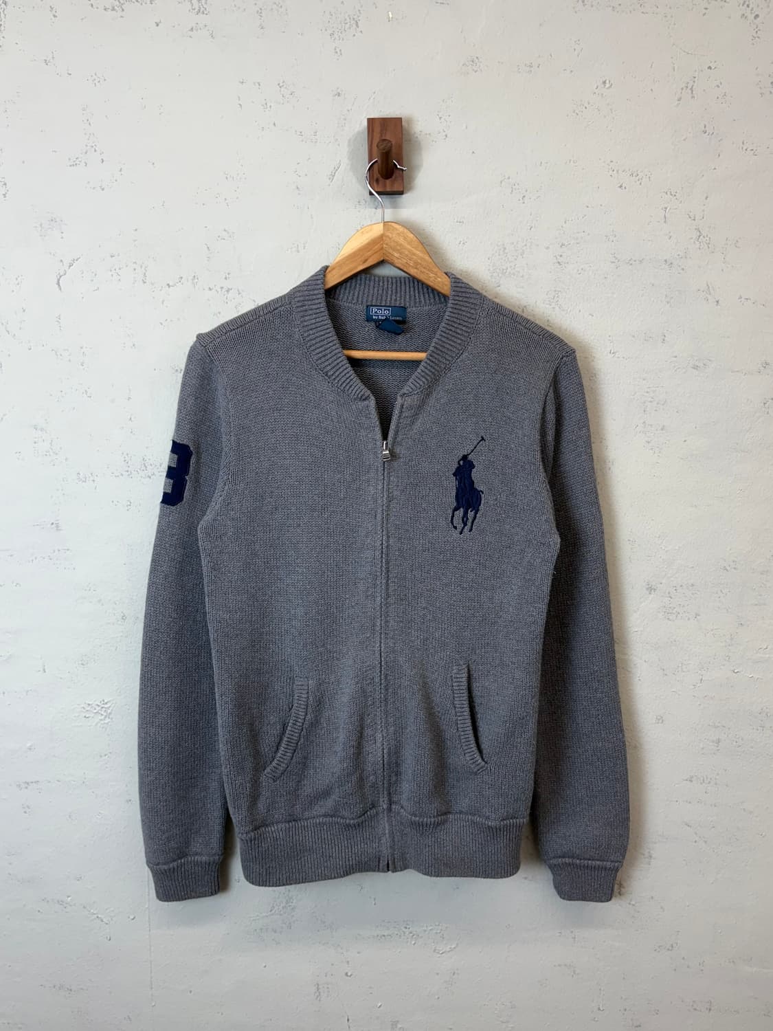 폴로랄프로렌 보이즈 빅포니 니트 집업 상품이미지1