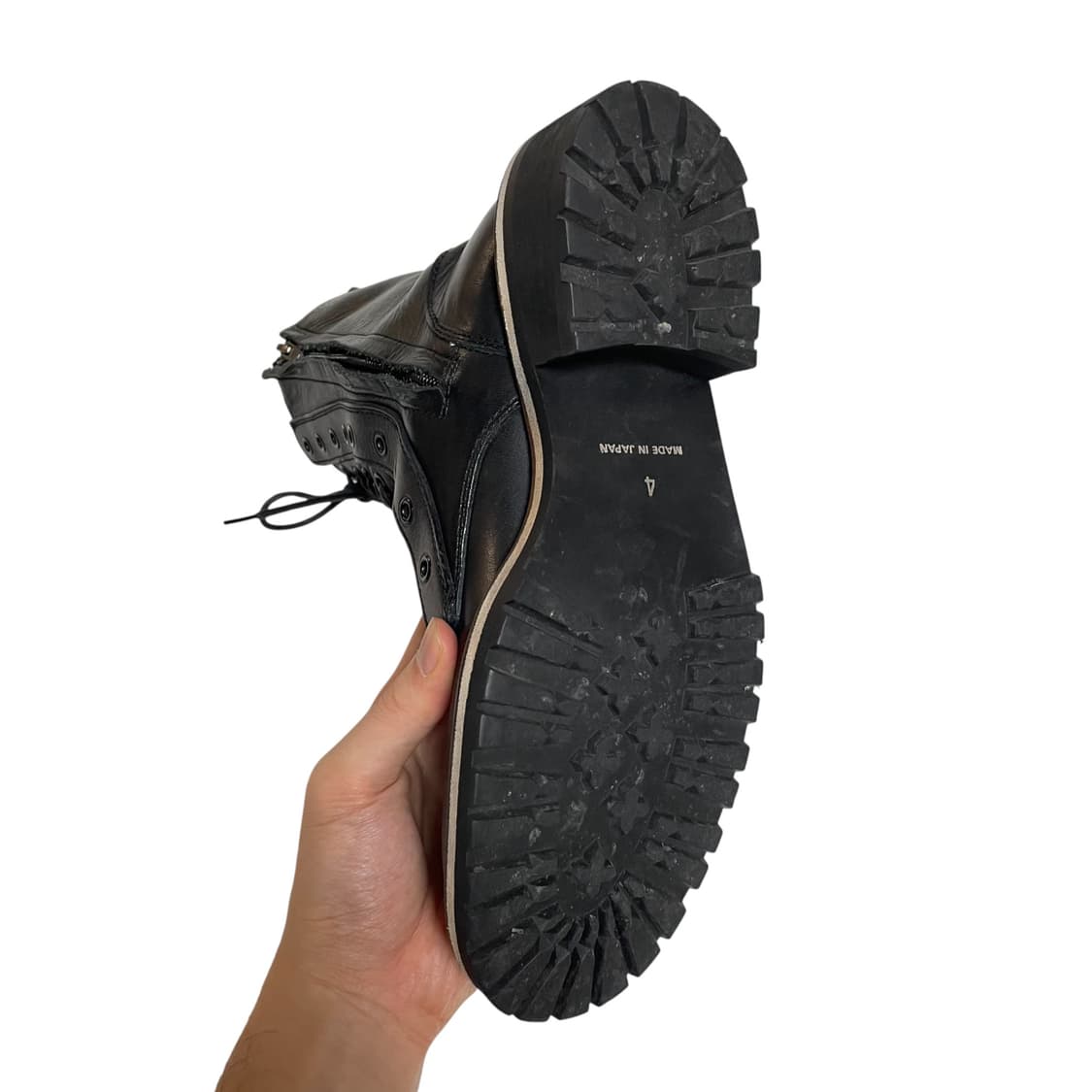 요지 야마모토 와이즈 레이어드 부츠 상품이미지8