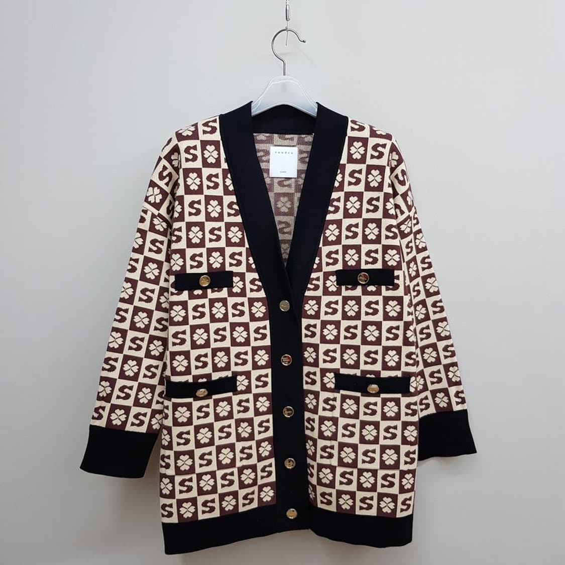 산드로 SANDRO 스트릭자켓  1사이즈 택달린 새제품 상품이미지2