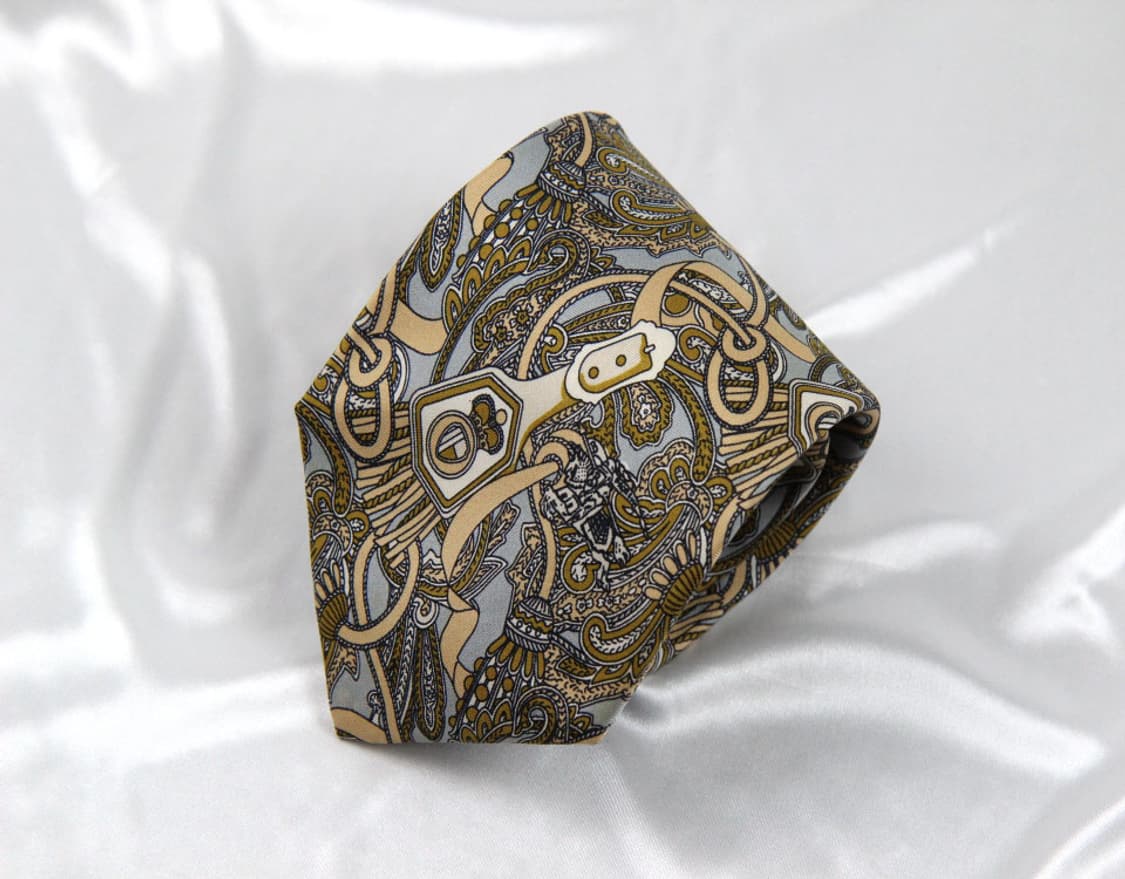  버버리 9.1cm A+등급 레어 한정판 남자 명품넥타이 상품이미지1