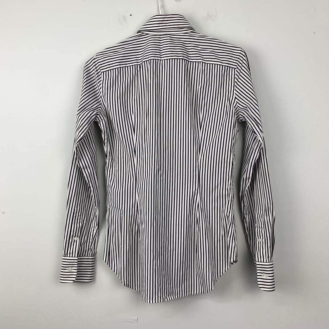 랄프로렌 폴로 블랙 스트라이프 셔츠 size 2 상품이미지2