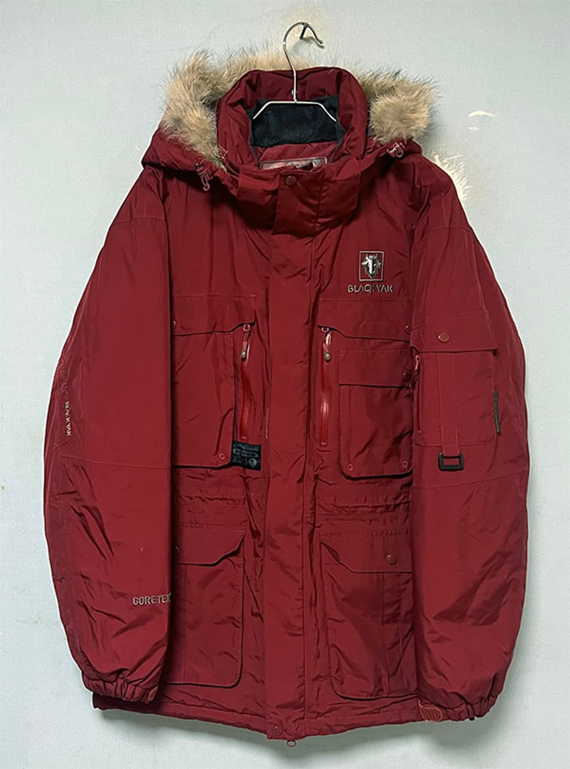 블랙야크 남자 패딩 고어텍스 구스다운 레저 L 100  상품이미지1