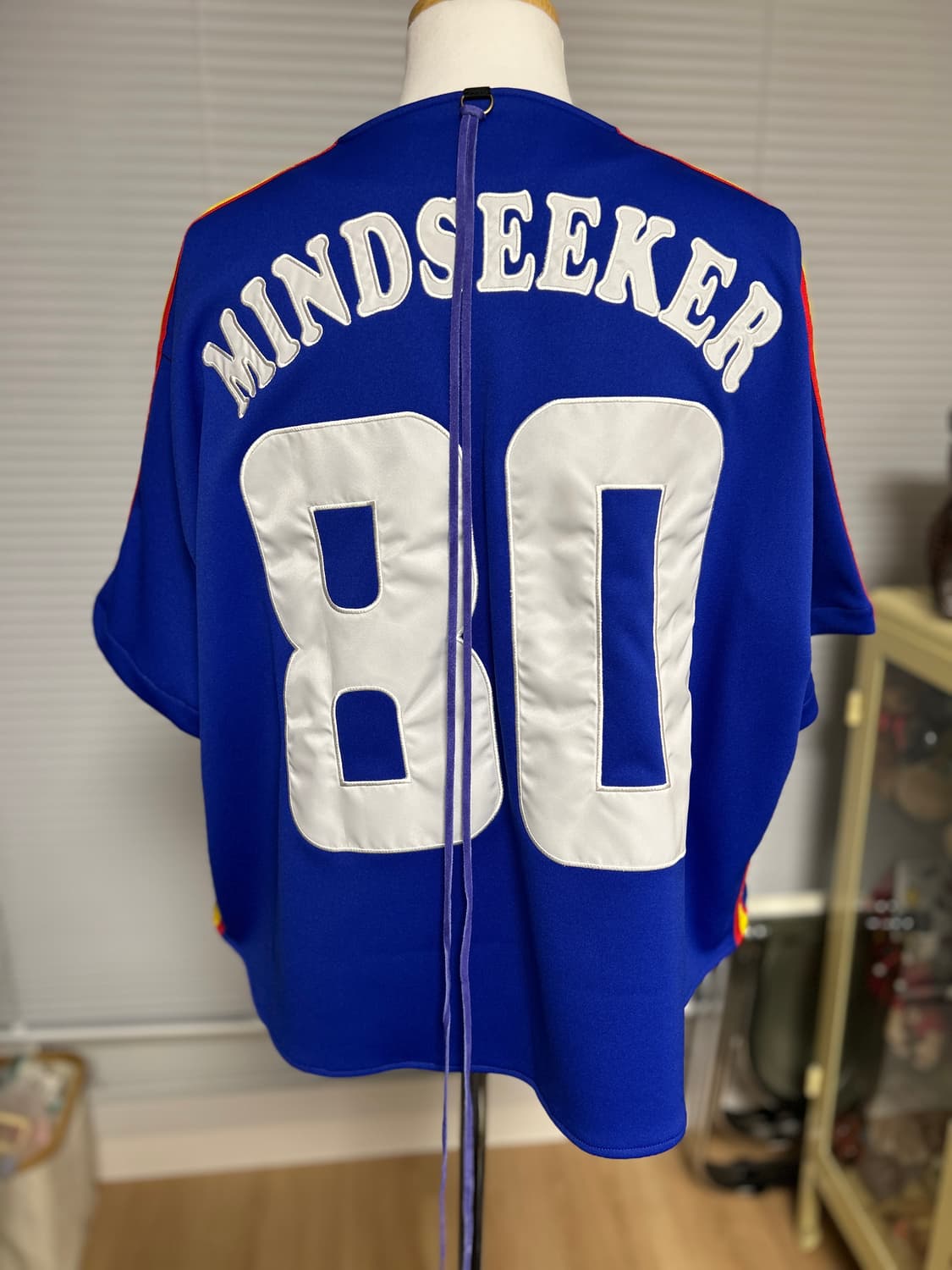 마인드시커 MINDSEEKER  레터링 자수 베이스볼져지 S 상품이미지5